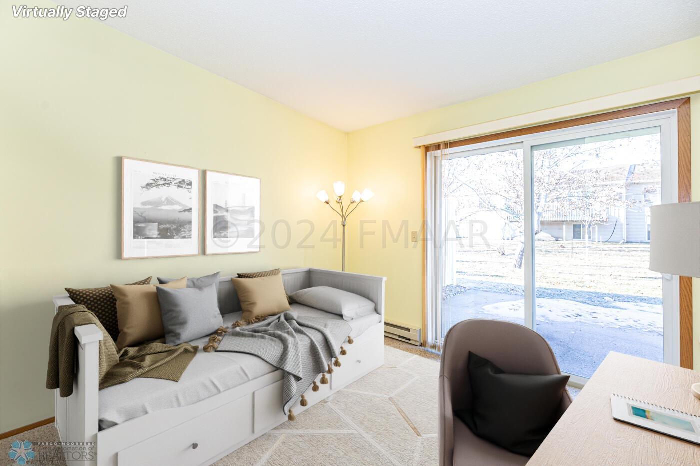 Bedroom/Office/Den - Virtually Staged