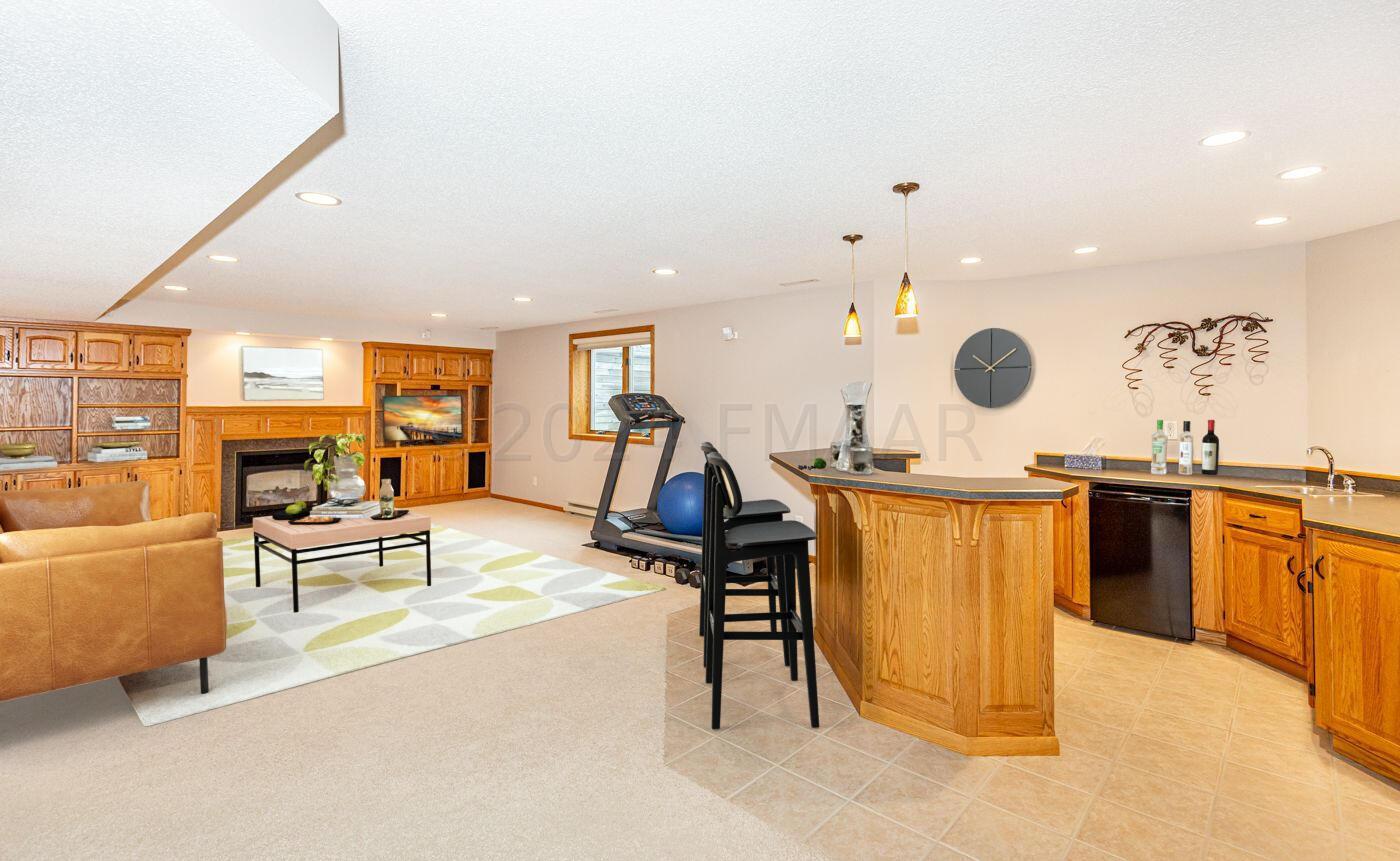 Family Room - Virtually Staged
