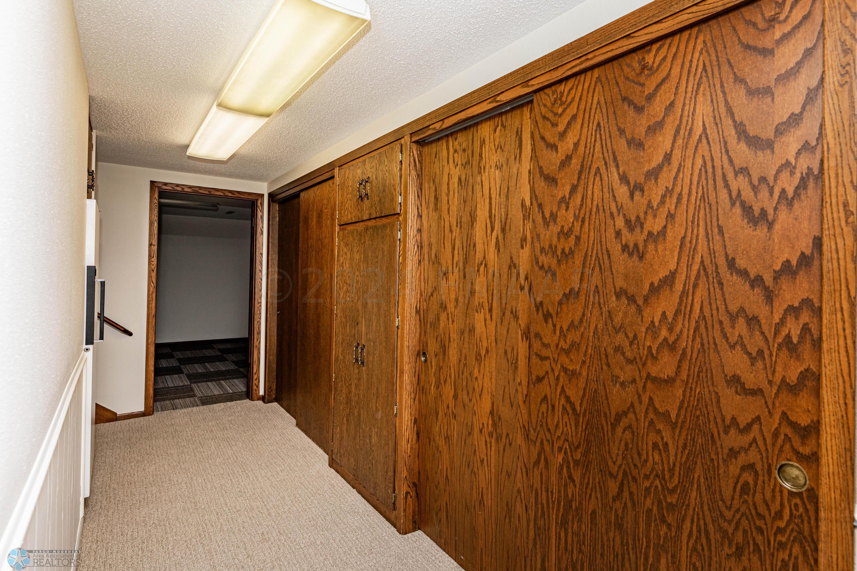 Hallway with Storage