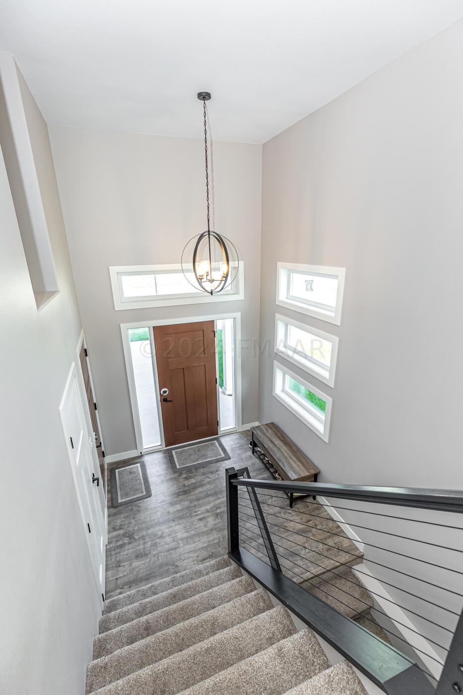 Custom Windows in Front Foyer