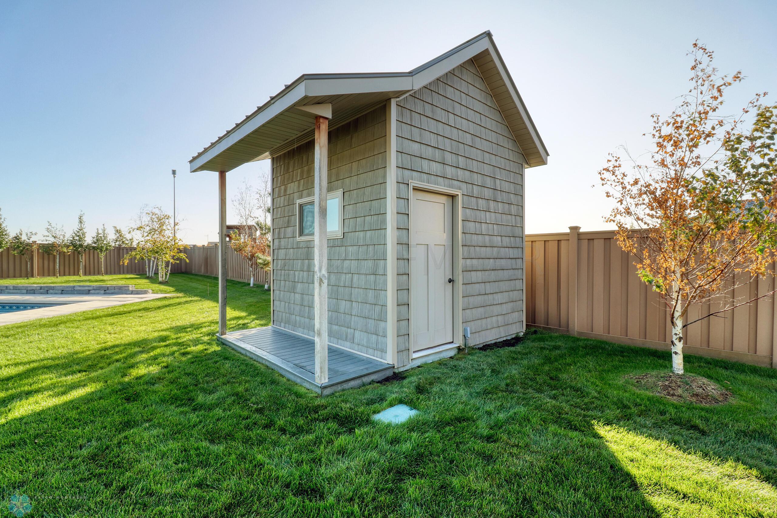 Backyard shed