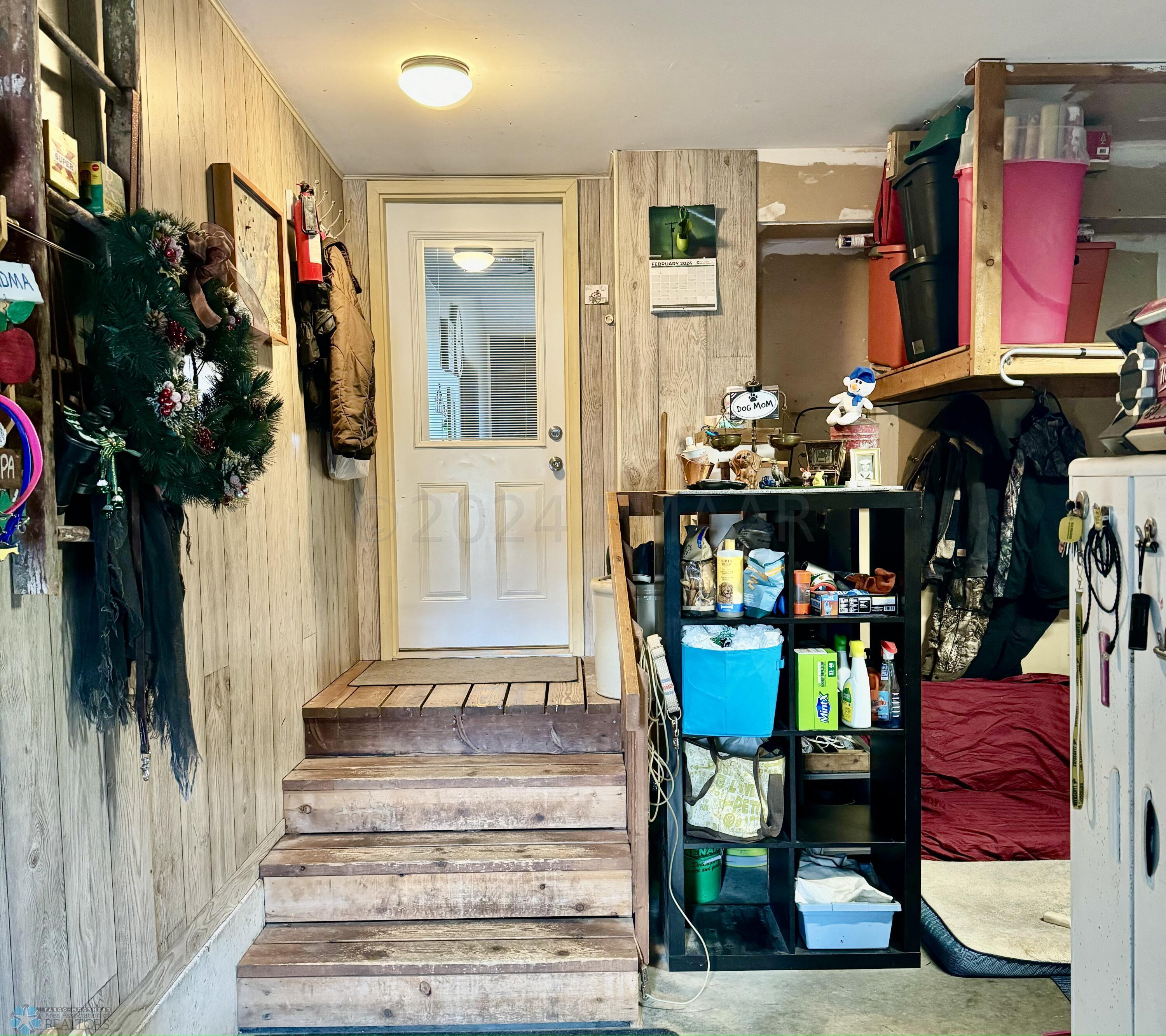 Inside Garage