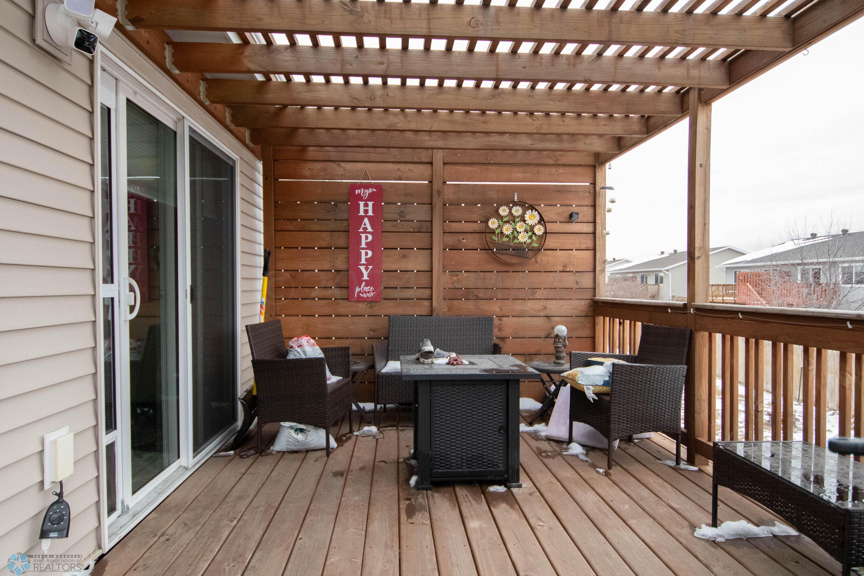 Private Deck!