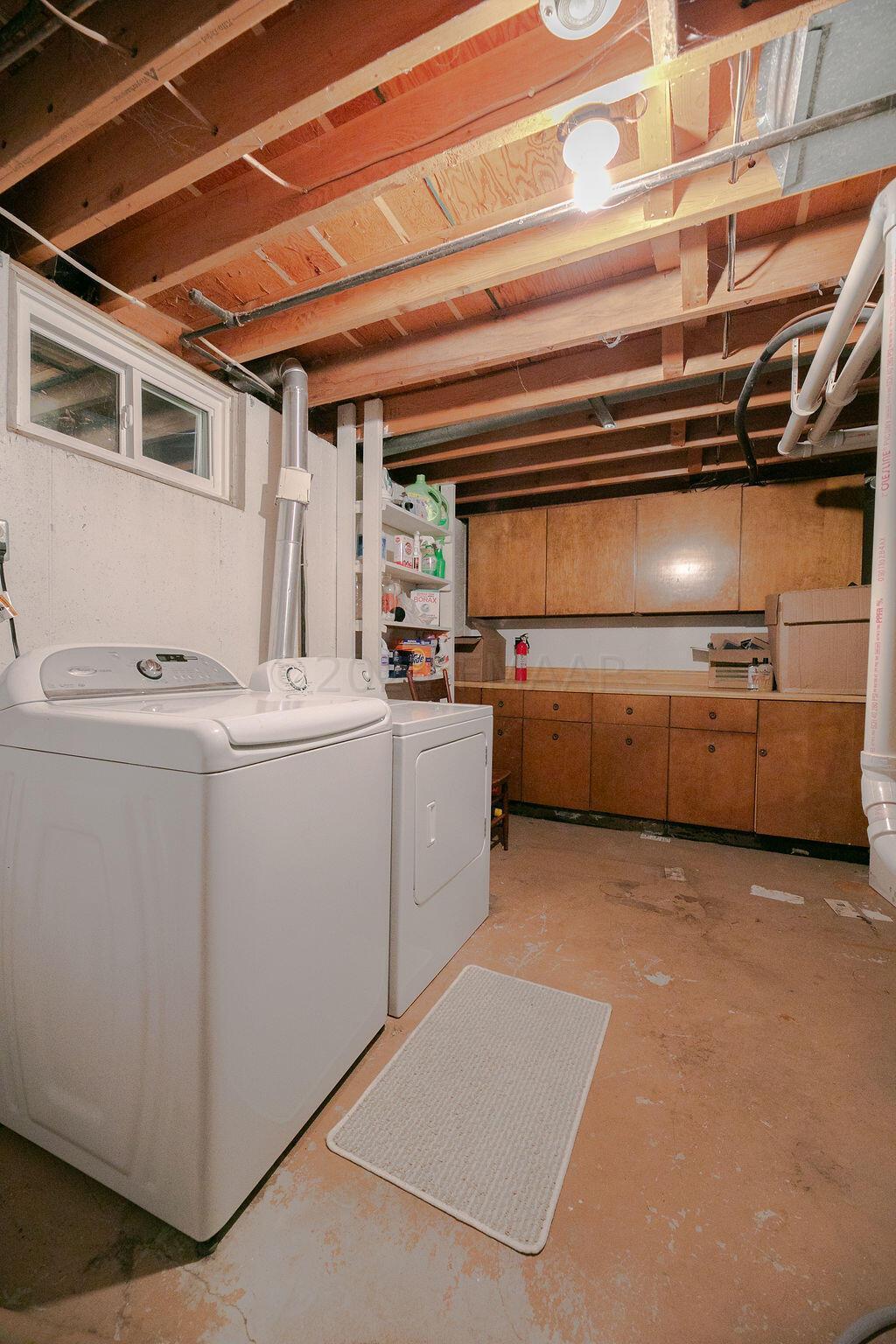 Basement Laundry Room