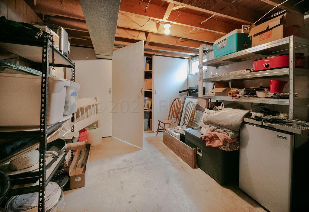 Basement Storage Room