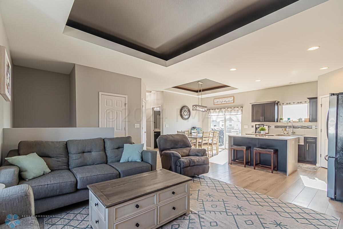Living, Dining, Kitchen