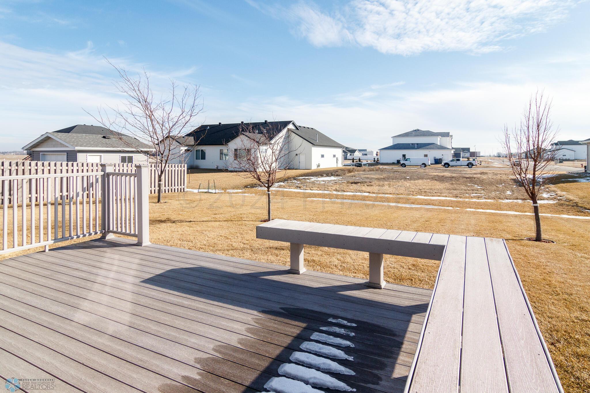 Deck & Backyard
