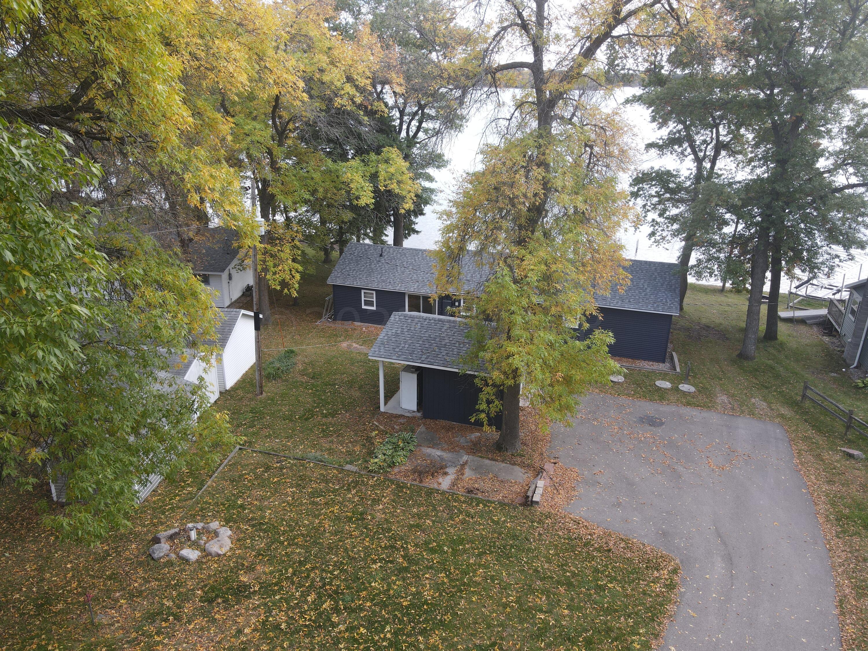 Paved driveway