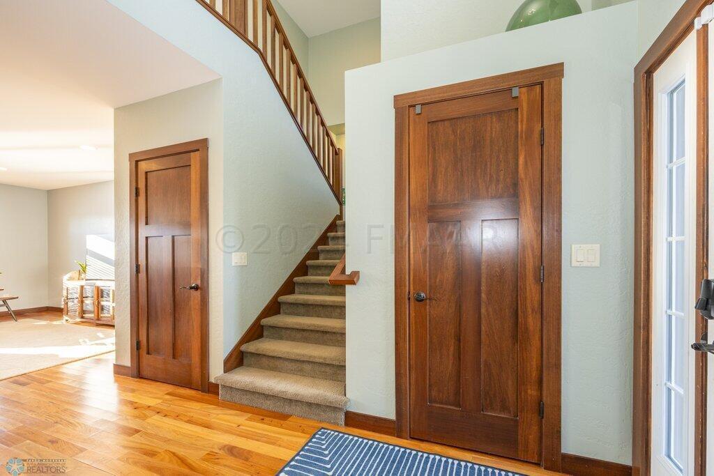 Switchback stairs