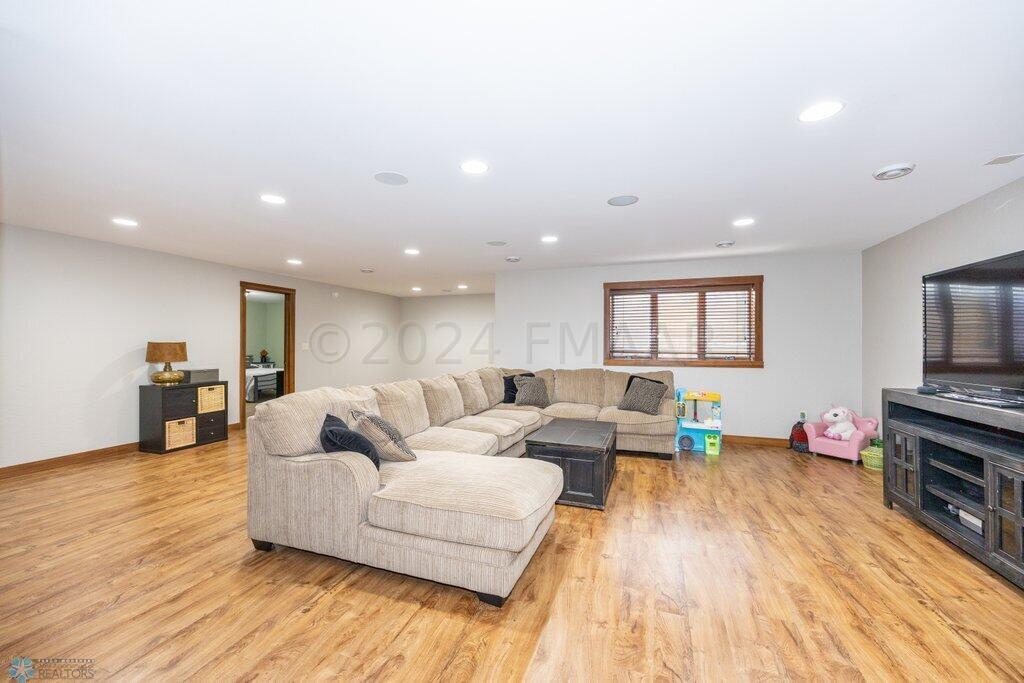 Lower family room