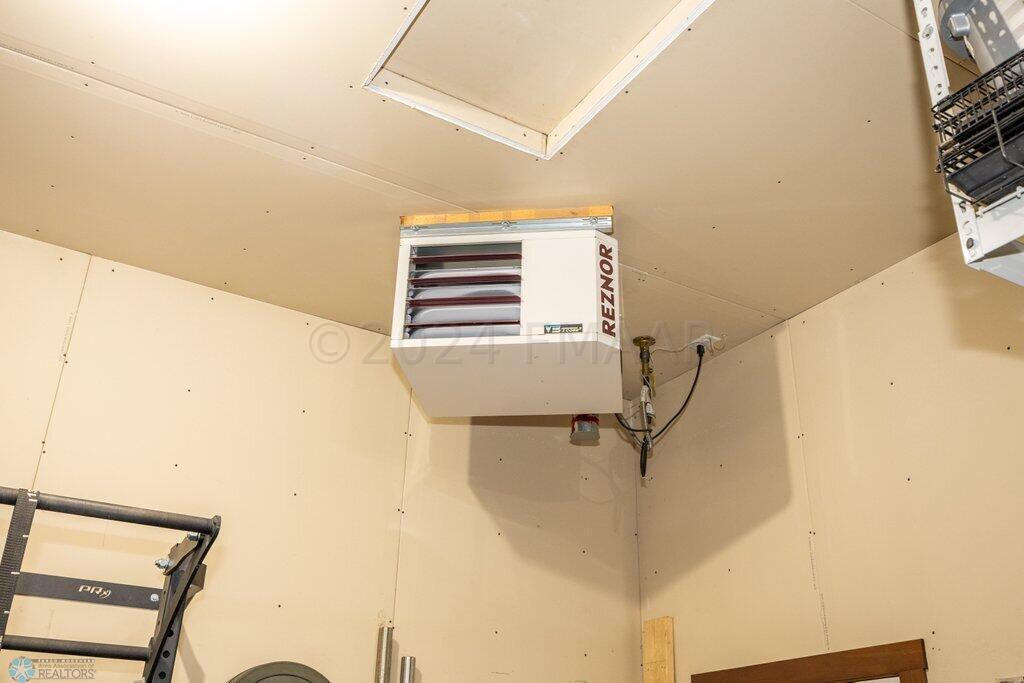 Heated garage