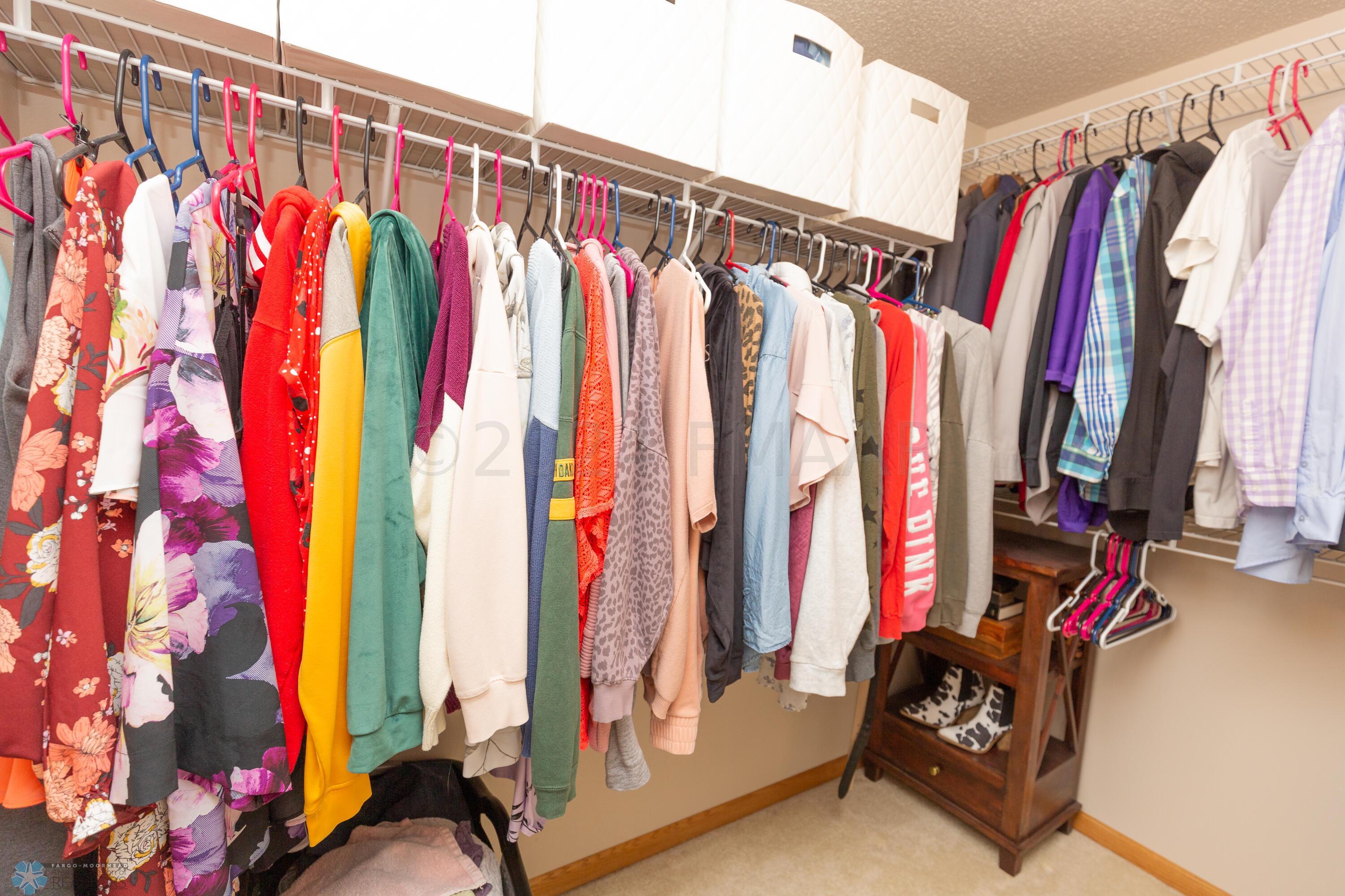 Primary Suite Walk-in Closet