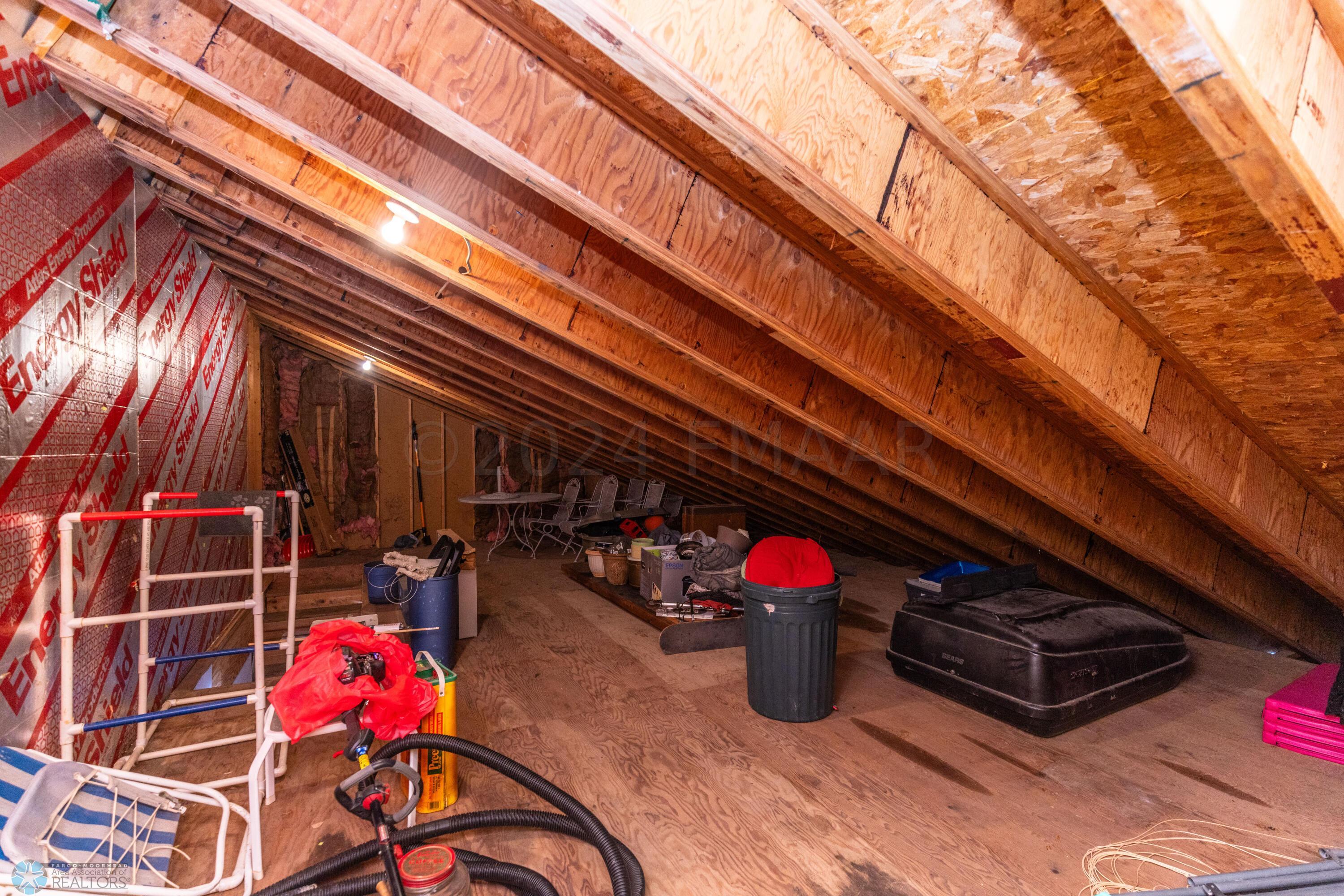 ATTIC ABOVE GARAGE