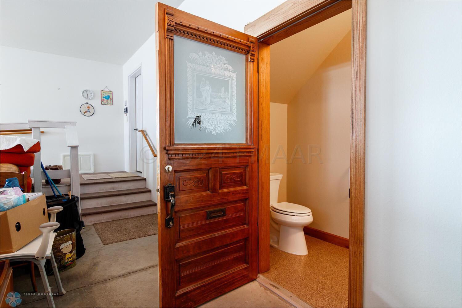 Garage bathroom