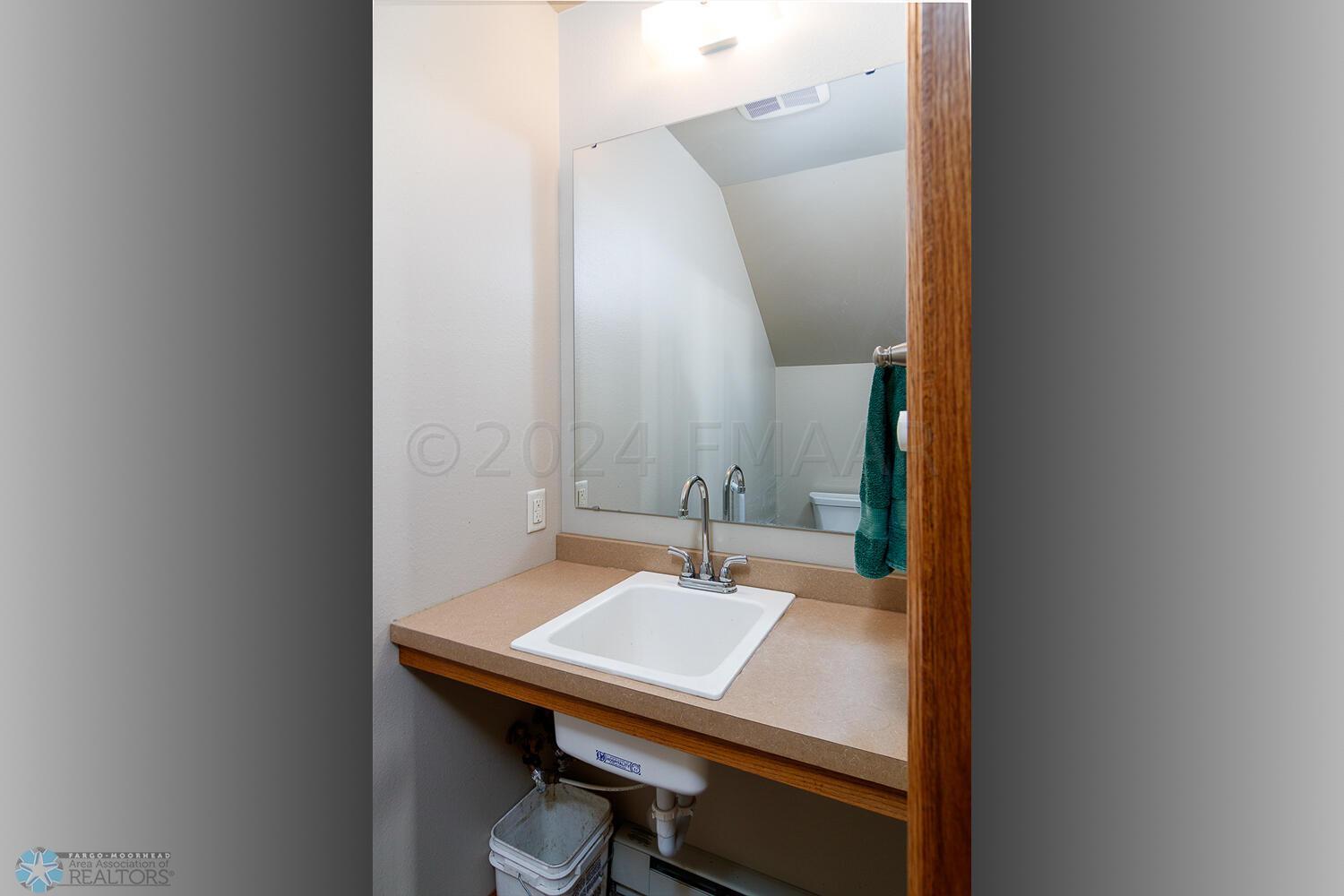 Garage bathroom